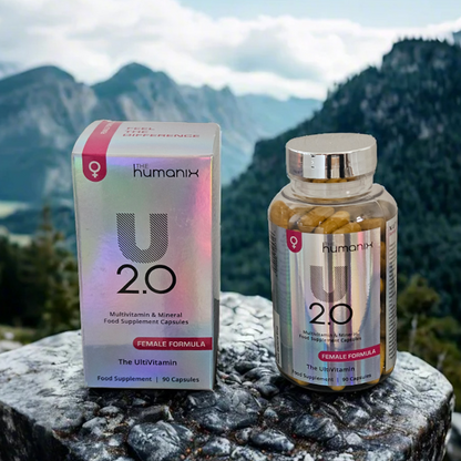 U 2.0 for Women - Premium Multivitamin Supplement  Hormone Balance, Energy, Skin Health & Stress Support