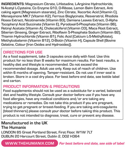 U 2.0 for Women - Premium Multivitamin Supplement  Hormone Balance, Energy, Skin Health & Stress Support